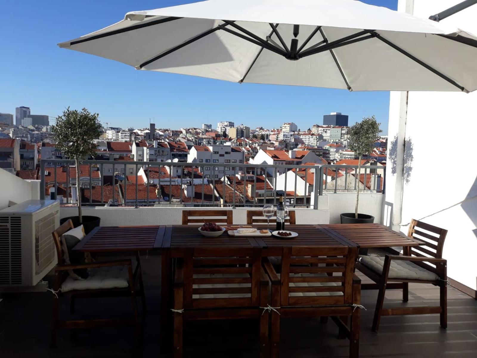 3 Bedroom Penthouse With A/c And Private Terrace Apartment *